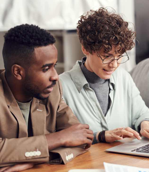 Focused Founders team collaborating on growth strategy